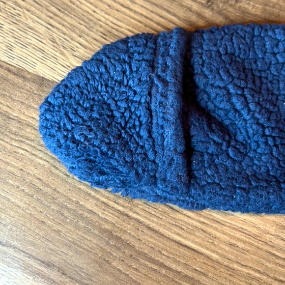 Carter's Navy Blue Fleece Snowsuit Size 3 Month - Picture 5 of 6